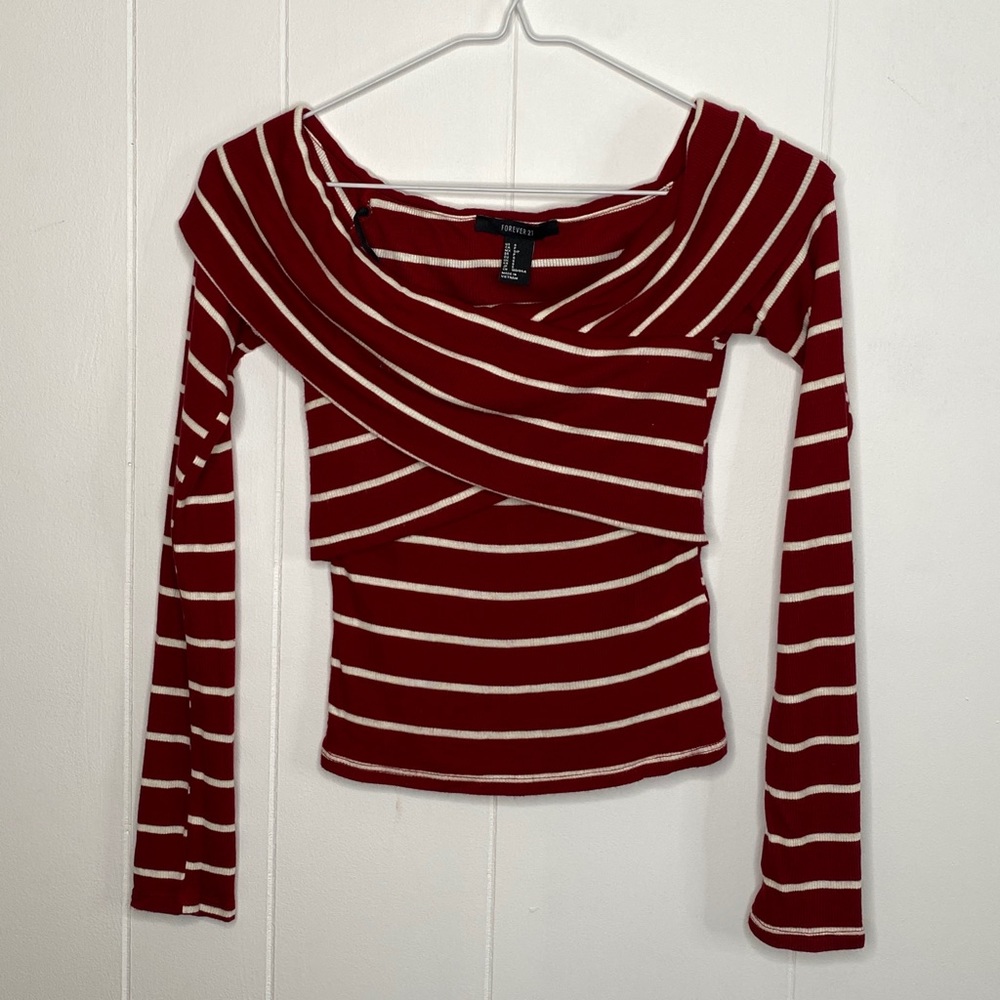 Ribbed Foldover Top